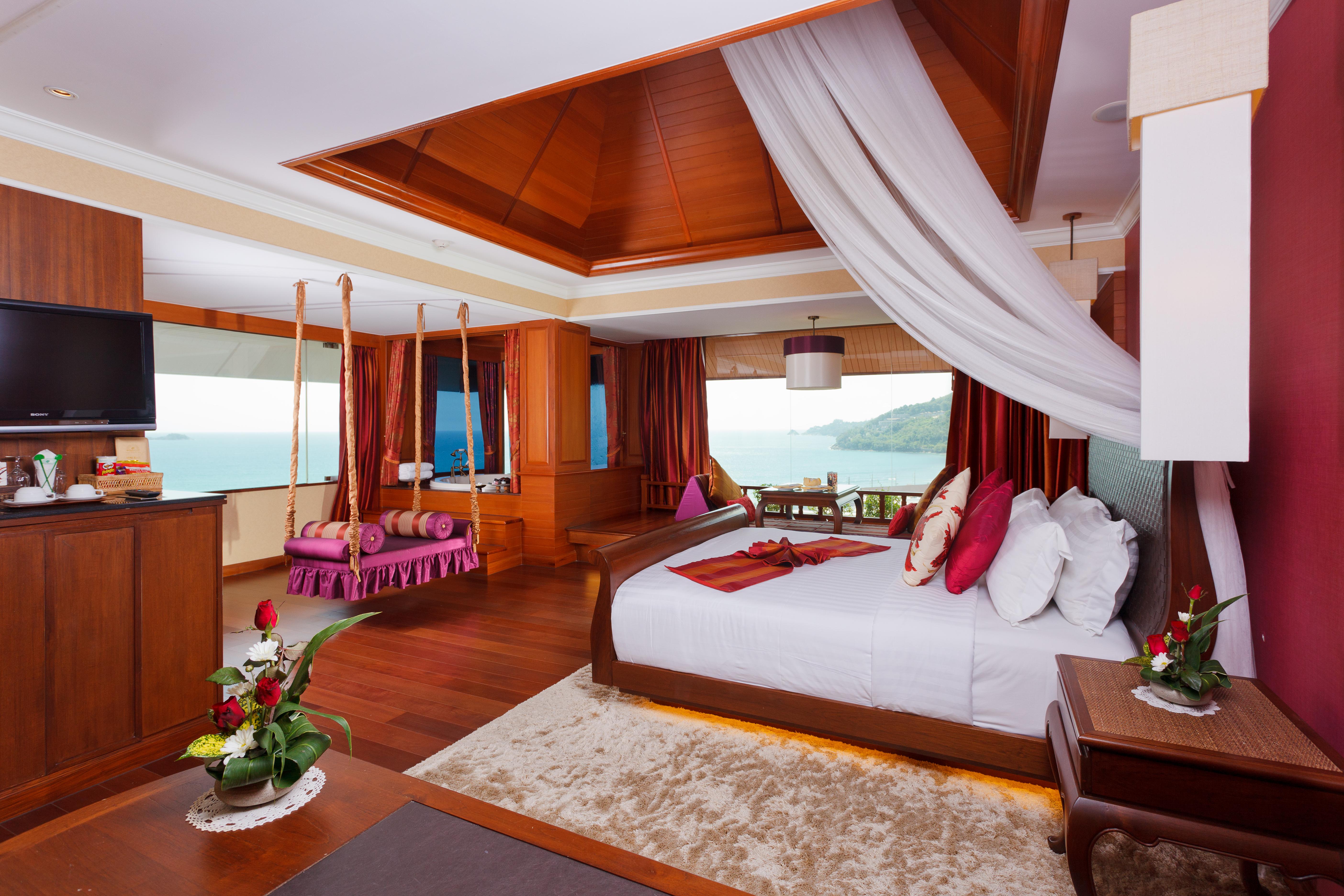 Diamond Cliff Resort & Spa, Patong Beach Exterior foto A bedroom at the Royal Cliff Beach Hotel