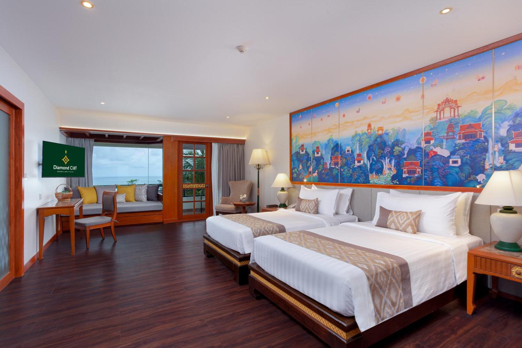 Diamond Cliff Resort & Spa, Patong Beach Exterior foto Deluxe Ocean View